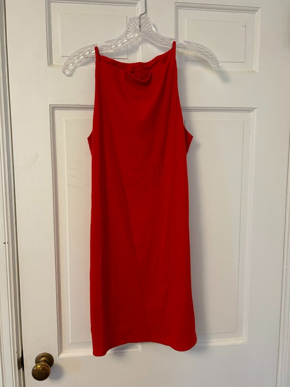 A New Day Red Shift Dress Size Small
